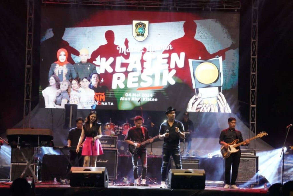 Konser Musik Adipura, Bupati Klaten Mengucapakan Terima Kasih Pada Warga&nbsp;Klaten