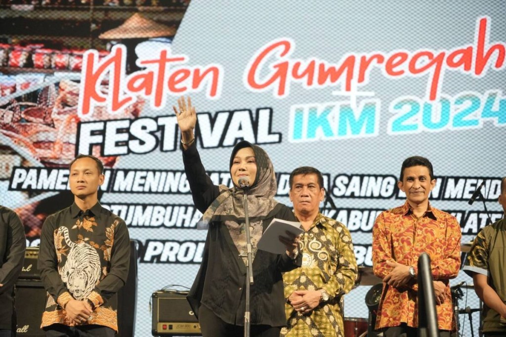 Konser Musik Buka Festival IKM Klaten 202, Pamerkan Produk&nbsp;Unggulan