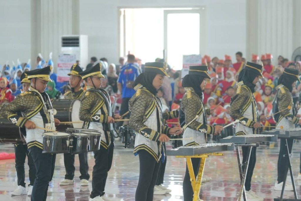 Ratusan Siswa Ikuti Lomba Drumband Piala Bupati&nbsp;Klaten